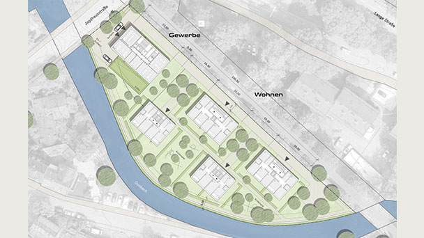 Gemeinderat soll Bebauungsplan „Areal Fa. Gerstenmaier“ auf den Weg bringen – „Als Pendant zum urbanen Gebiet Aumatt“