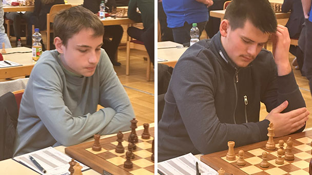 Baden-Badener Bundesligisten zweimal siegreich – Sechzehnjährige Supertalente Bennet Hagner und Timur Kocharin Baden-Badener Bundesligisten zweimal siegreich – Sechzehnjährige Supertalente Bennet Hagner und Timur Kocharin