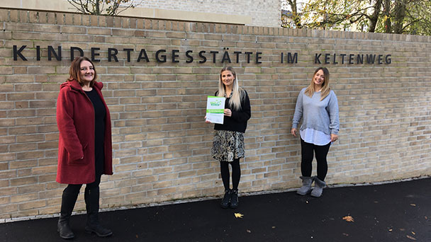 Baden-Badener Kita Keltenweg zertifiziert – "Haus der kleinen Forscher"
