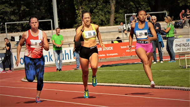 Schnelle 100-Meterzeiten im Aumatt-Stadion – Spannendes Begleitprogramm zu Süddeutschen Meisterschaften