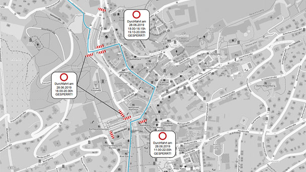 Wo laufen sie denn? – Straßensperrungen am 28. Juni durch Baden-Badener Heel-Lauf