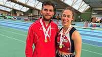 Gold für Baden-Badener Leichtathleten – Sophia Striebel und Heiko Gussmann siegen bei badischen Meisterschaften