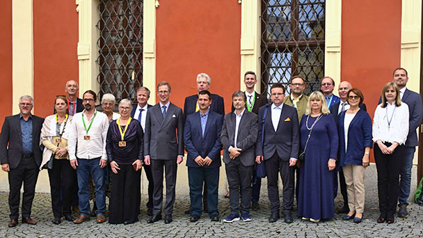 Bernhard von Baden hielt Rede in Rastatts Partnerstadt Ostov – Historisches Symposium