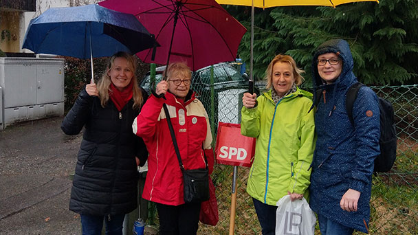 SPD-Frauen gedachten Opfern von Ausschwitz – Stolperstein-Aktion am vergangenen Samstag