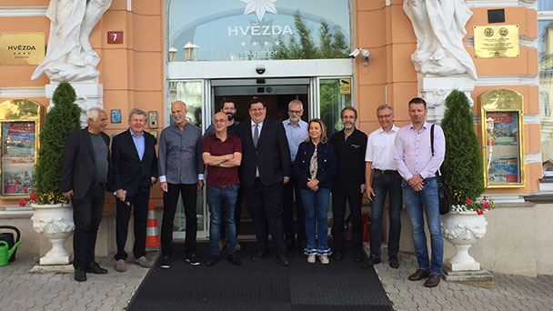 Welterbe-Gipfeltreffen der Bürgermeister in Marienbad - Einreichung des Antrages in Paris Ende Januar 2019 Welterbe-Gipfeltreffen der Bürgermeister in Marienbad - Einreichung des Antrages in Paris Ende Januar 2019