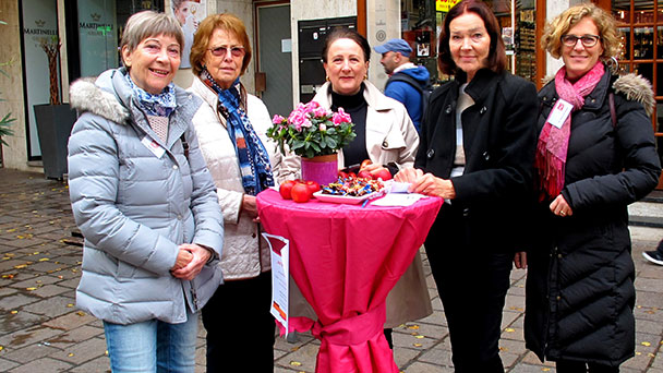 Hohe Parkgaragengebühren - Lärmpegel - Sicherheitspräsenz - Altersarmut - Frauen Union fragte „Wo Frau der Schuh drückt“ 