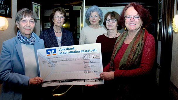 Spende für Cora Baden-Baden – Frauen Union aktiv gegen sexuellen Missbrauch