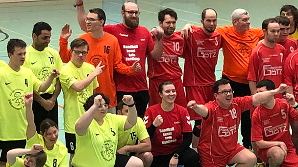 Vorbildliche Sinzheimer Handballer - Impuls für Gründung eines neuen Special Olympics Handballteams