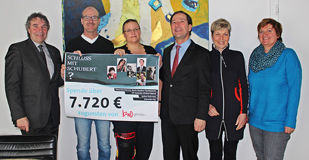 Händel, Mendelssohn Bartholdy, Brahms und Rossini für eine gute Sache – Fast 8.000 Euro für Kinderprojekt