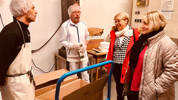 Besuch aus Berlin beim „Aspichhof“ – SPD-Bundestagsabgeordneten Gabriele Katzmarek und Katja Mast besuchten Inklusionsbetrieb – „Jeder Mensch hat Talente“