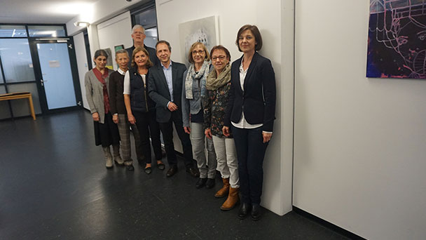 Bürgermeister Roland Kaiser lädt acht Künstler ein – Ausstellung in Briegelackerstraße