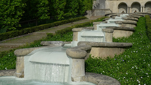 Der Baden-Badener Sommer ist nicht mehr weit – Wasserspiele im Paradies wieder in Betrieb