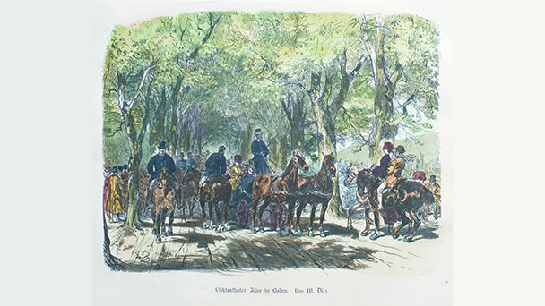 „Was zog die Touristen im 19. Jahrhundert nach Baden-Baden?“ – Führung im Stadtmuseum und Kutschfahrten durch die Allee 