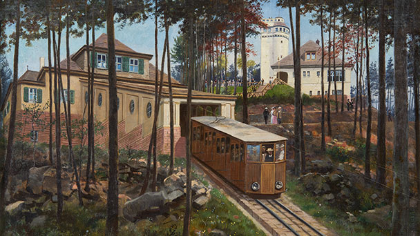 Eine Reise durch die Geschichte der Merkurbahn – Zurück ins Jahr 1913 mit dem Stadtmuseum