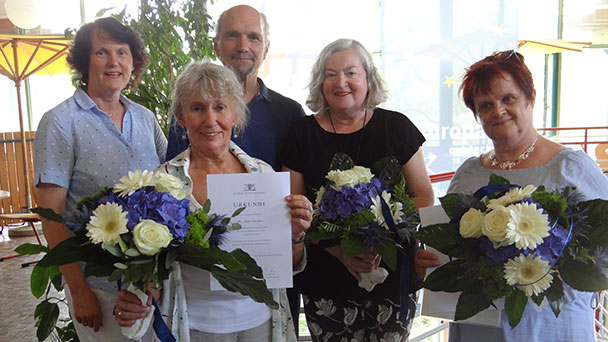 Vielleicht auch ein bisschen Wehmut – Vier Lehrer an der Robert-Schuman-Schule verabschiedet