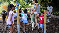 Spielplatz für Flüchtlingskinder in Baden-Baden – Am Waldseeplatz eingeweiht