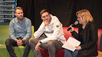 RWG-Schüler diskutieren mit Olympionike Max Hartung 