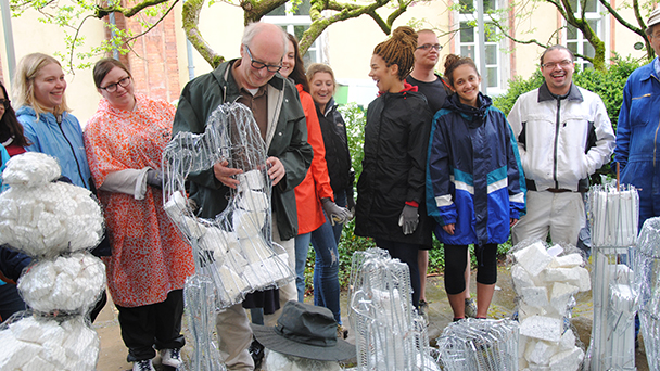 Kreativität am Florentinerberg - Sommerakademie 2018 - Kleine Gruppe Studierender der Innenarchitektur aus Westfalen nach Baden-Baden gereist Kreativität am Florentinerberg - Sommerakademie 2018 - Kleine Gruppe Studierender der Innenarchitektur aus Westfalen nach Baden-Baden gereist