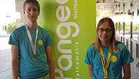 RWG-Schüler beim Deutschland-Finale des Pangea-Wettbewerbs – Carolina Jünger und Felix Markus erfolgreich