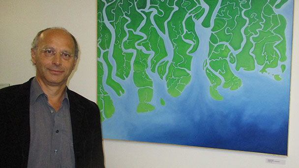 Kunstausstellung in der Briegelackerstraße -  "Landschaften" im Behördenzentrum