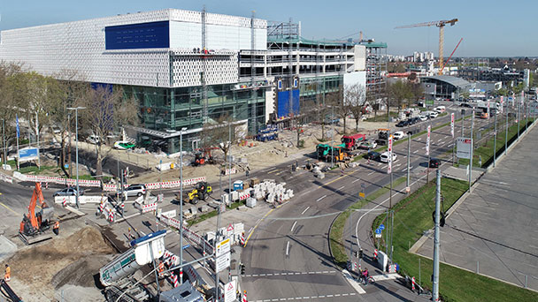 Auch in Karlsruhe Baufortschritt entsprechend dem „zwischen IKEA und den städtischen Fachämtern vereinbarten Zeitplan“ 