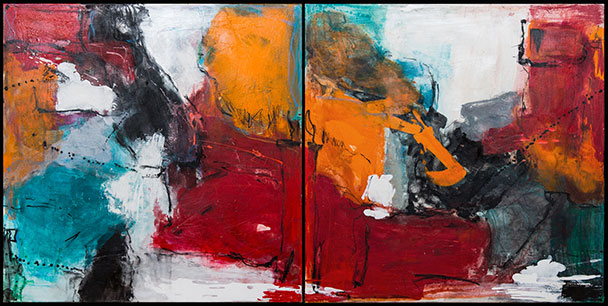 Februar-Ausstellung der Galerie Backhouse – „Burn in“ von Ilona Zirtzov – „Manche Menschen überlassen nichts dem Zufall. Ich zähle nicht dazu“