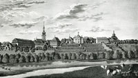 Rastatt blickt ins 19. Jahrhundert – Vergleich einer Stadtansicht von Josef Durler