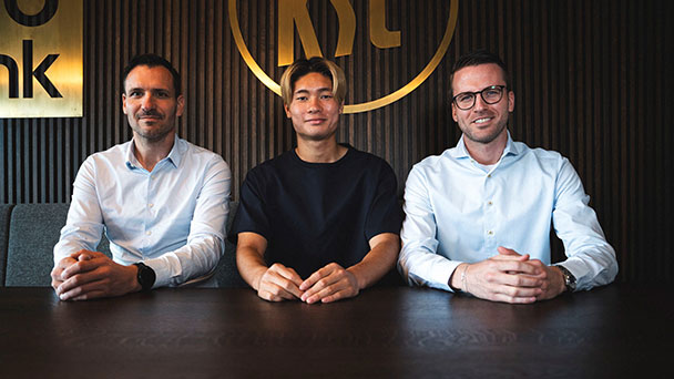 Talent aus Mönchengladbach kommt zum KSC – Japanischen Mittelstürmer Shio Fukuda bis Saisonende verpflichtet