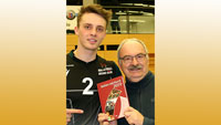 Tim Stöhr ist Bundesliga-Volleyballer im Jahrbuch 2019