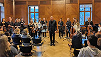 Musikanten im Baden-Badener Rathaus – Premiere des neuen Orchesters der Clara-Schumann-Musikschule