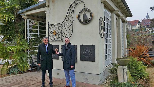 Katz´scher Garten nun im Eigentum der Stadt Gernsbach – Insolvenzverwalter Minuth: „Meilenstein für die Entwicklung des Geländes“