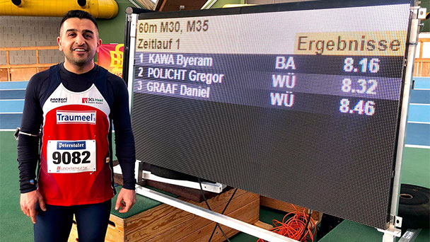 Medaillen Baden-Badener Senioren – Jungsenior Kawa Byeram holt baden-württembergisches Gold