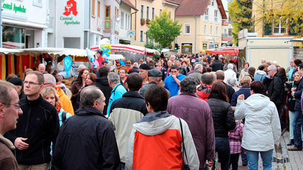 In Sinzheim wird gefeiert – 100 Händler beim Kirchweihmarkt ab Samstag