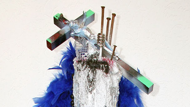 Mai-Ausstellung in der Galerie Backhouse in Oberachern – Künstler Knut-Jürgen Fritz aus Lichtenau mit Skulpturen aus Beton 