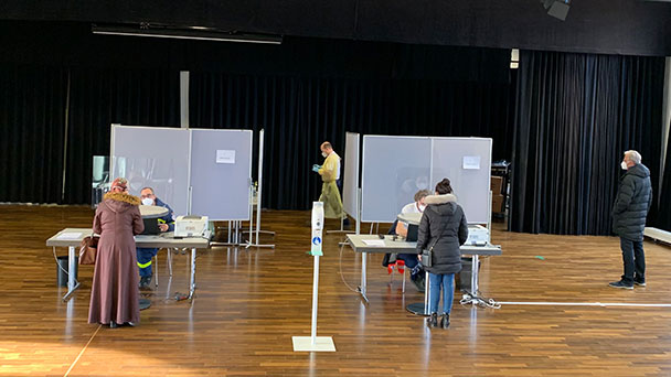 Kostenlose Corona-Tests in Rastatter Reithalle – Terminbuchung ab heute online 