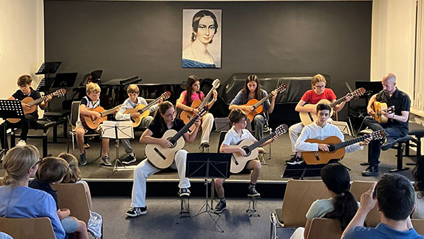 Beifall für Baden-Badener Talente – Fachbereichskonzert der Clara-Schumann-Musikschule