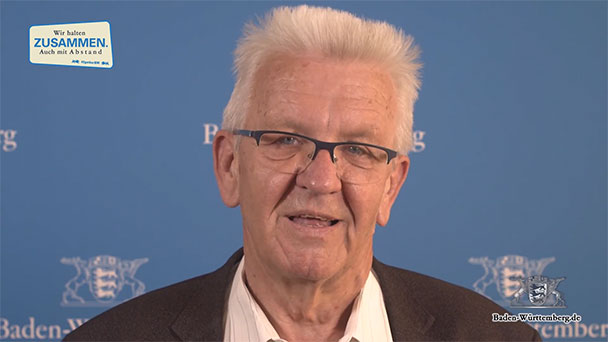 Video-Botschaft von Ministerpräsident Kretschmann für Schulabsolventen und Viertklässler – „Seien Sie so mutig, Ihren eigenen Weg zu gehen“