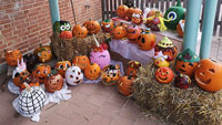 Grusel, Grusel, Grusel – Kürbisfest mit gruseligen und lustigen Kürbisgestalten