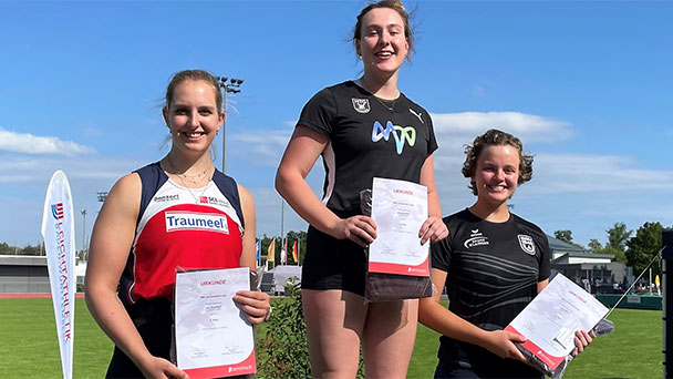 Baden-Badener Athleten bei Baden-Württemberg-Finals ganz mit vorne – Leia Braunagel holt Silber