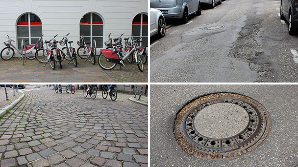 Leserbrief „Meine Meinung“ – Fahrräder an der Oos tatsächlich erwünscht? – „Münster, Hamburg, Berlin, nicht zuletzt Karlsruhe, haben das Straßenbild umgestaltet“