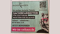 Leserbrief „Meine Meinung“ – „Anzeige im Badischen Tagblatt“ – „Geschmacklos“ – „Das passt in die Reihe von ‚good-good life‘“