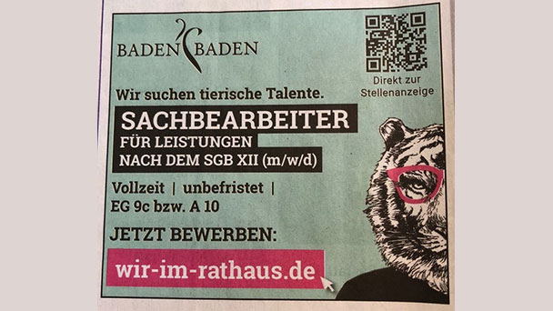Leserbrief „Meine Meinung“ – „Anzeige im Badischen Tagblatt“ – „Geschmacklos“ – „Das passt in die Reihe von ‚good-good life‘“
