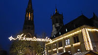 Auch in Bühl wird es weihnachtlich – Weihnachtsbeleuchtung mit sparsamen LED-Leuchten