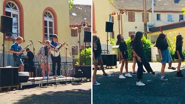 Im Rebland gings wieder poppig zu – 46 Jahre „Lila Villa“ und 951 Jahre Steinbach