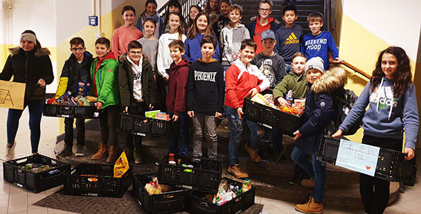 MLG-Schüler kümmern sich um die Schwächeren in Baden-Baden – Unterstützung für Tafelladen