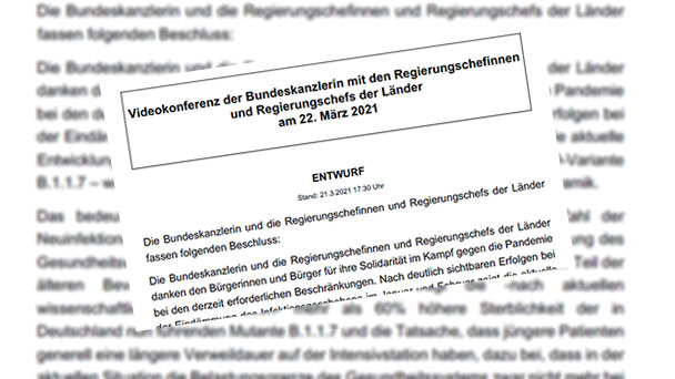 Entscheidung heute – Zu Ostern droht Ausgangssperre – 10-Punkte-Entwurf der Bundeskanzlerin hier Entscheidung heute – Zu Ostern droht Ausgangssperre – 10-Punkte-Entwurf der Bundeskanzlerin hier