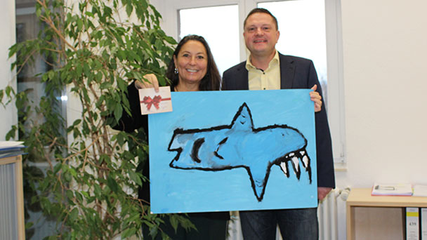 „BT-Leser bereiten Weihnachtsfreude“ hat überlebt – Kalenderbild aus Maltherapie findet neues Zuhause