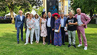 OB Späth mit französischen Gästen unterwegs – Freunde Baden-Badens aus Menton bei der Großen Woche