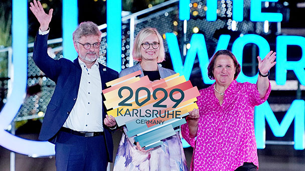 Karlsruhe OB Mentrup dienstlich in China – Staffelstab für World Games übernommen 