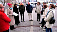 Wenig Resonanz bei Rundgang von OB-Mergen – Neun Teilnehmer in der Cité 
